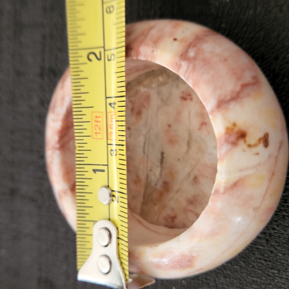 VINTAGE PUEBLA MARBLE TRINKET BOX. - Picture 7 of 10